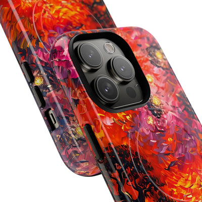 Molten Sky Tree · Tough+ Handyhülle für iPhone · Magsafe