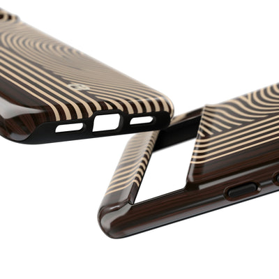 Brown Tough Phone Case for Google Pixel - Espresso Sand Ridge