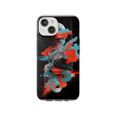 Fragmented Cyber Core · Lite Phone Case for iPhone ·  Black