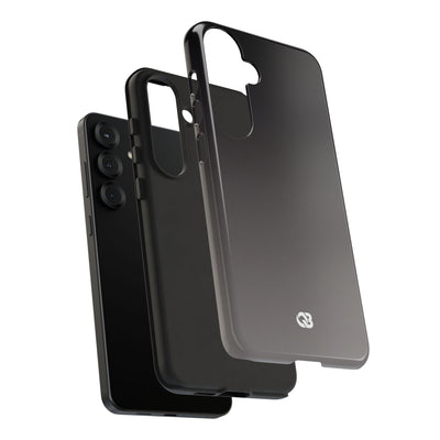 Grey Tough Phone Case for Samsung - Obsidian Ash Fade