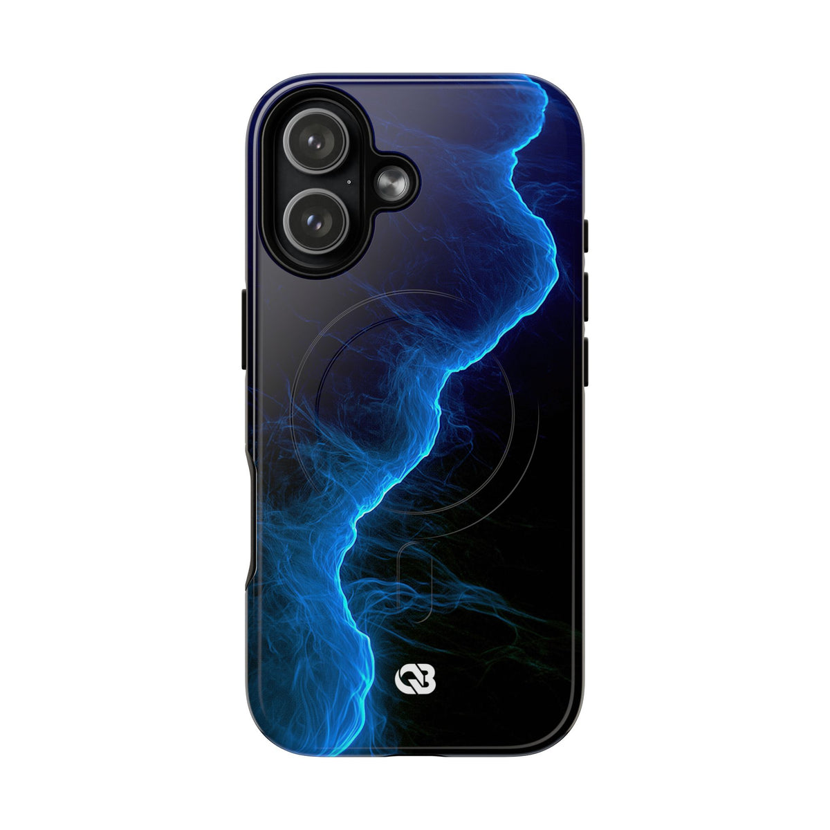 Electric Azure Drift · Tough 2.0 Magnetic Phone Case for iPhone · Blue