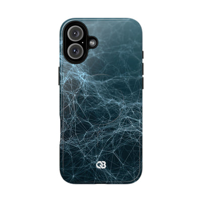 Teal Tough 2.0 Magsafe Phone Case for iPhone - Arctic Neural Mesh