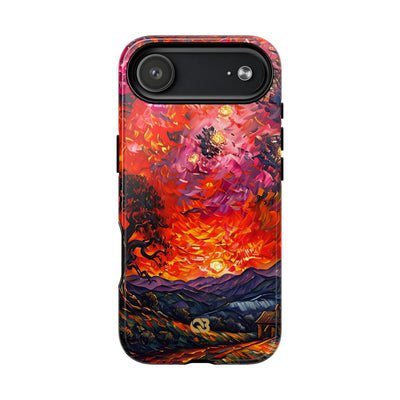 Molten Sky Tree · Tough+ Handyhülle für iPhone · Magsafe