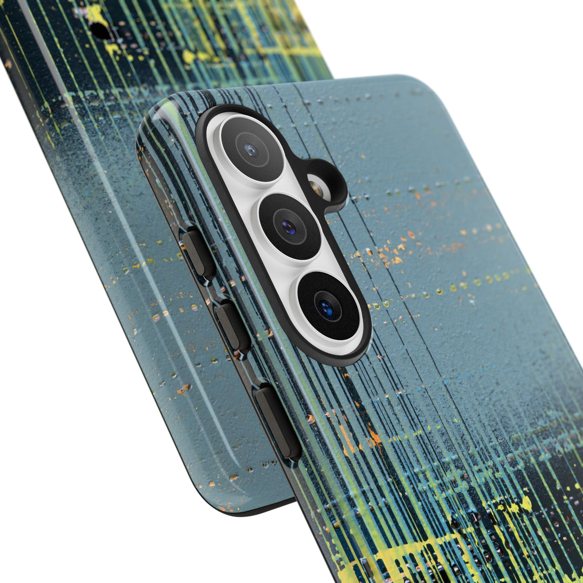 Acid Raster Circuit · Tough Phone Case for Samsung · Teal
