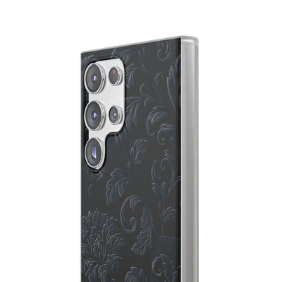 Obsidian Damask · Lite Phone Case for Samsung · Black
