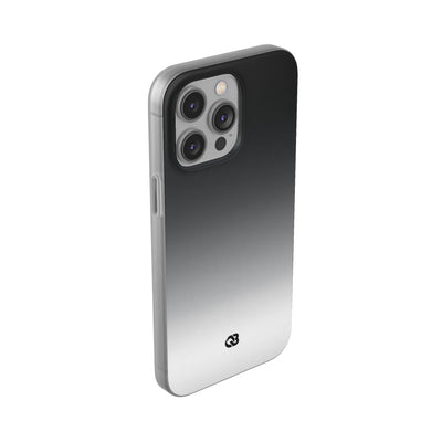 Noir Ombre Fade · Lite Phone Case for iPhone ·  Black