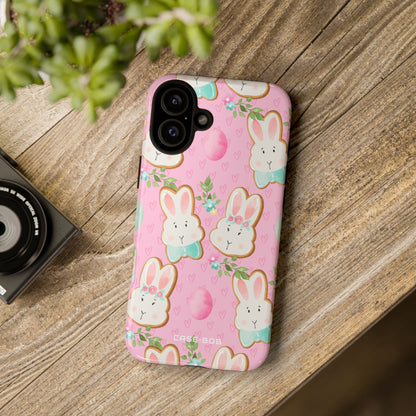 Bunny Blossom iPhone 16 Plus Case - Tough