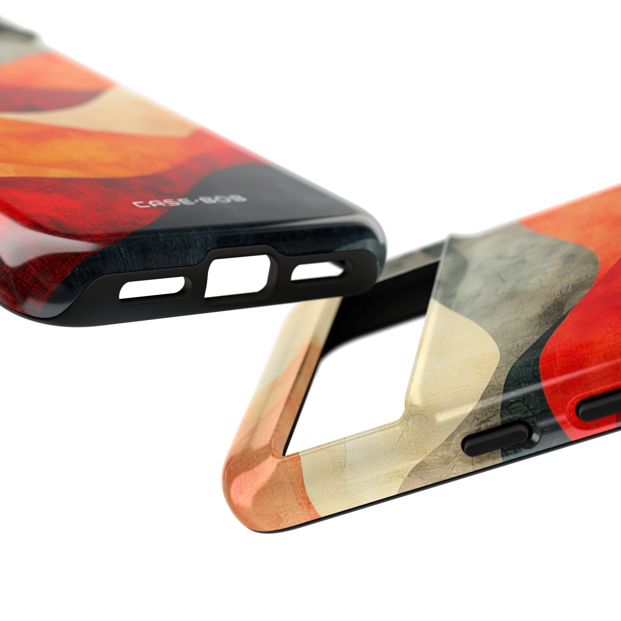 Cracked Wave Sunset Google Pixel 8 Case - Tough