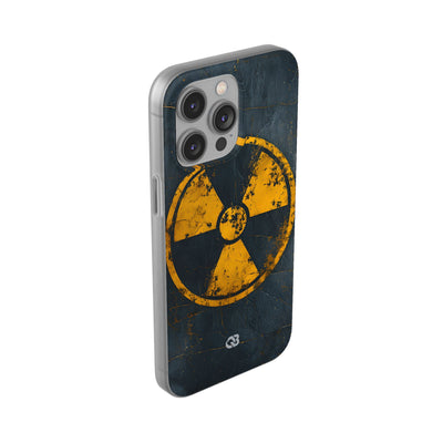 Industrial Decay Warning · Soft Phone Case for iPhone