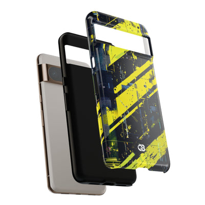 Acid Hazard · Tough Phone Case for Pixel ·  Yellow
