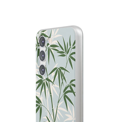 Green Lite Phone Case for Samsung - Kyoto Bamboo Canopy