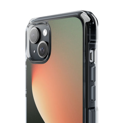 Luminous Arc · Clear Impact Magnetic Phone Case for iPhone · Green