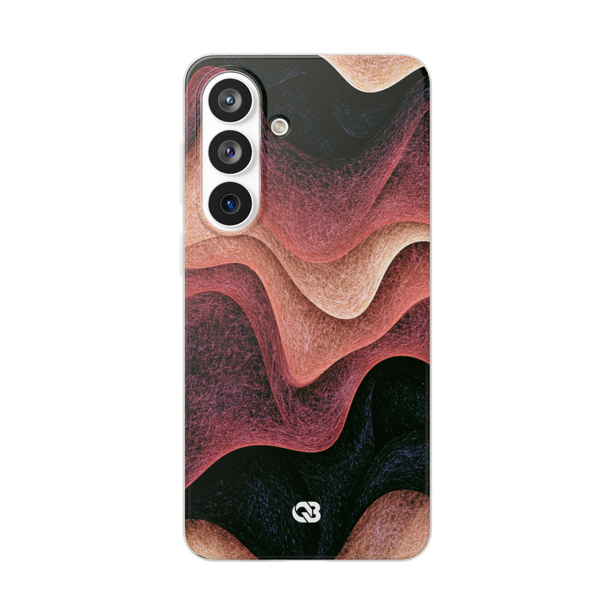 Rose Contour Waves · Lite Phone Case for Samsung · Pink