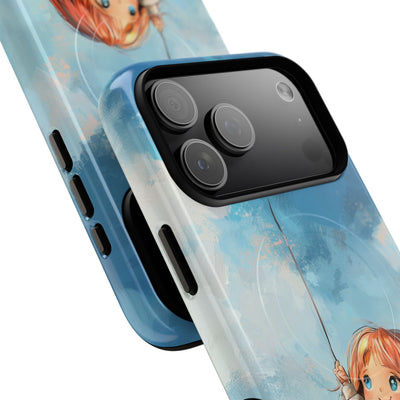 Crimson Heart Sky · Tough+ Coque de téléphone pour iPhone · Magsafe