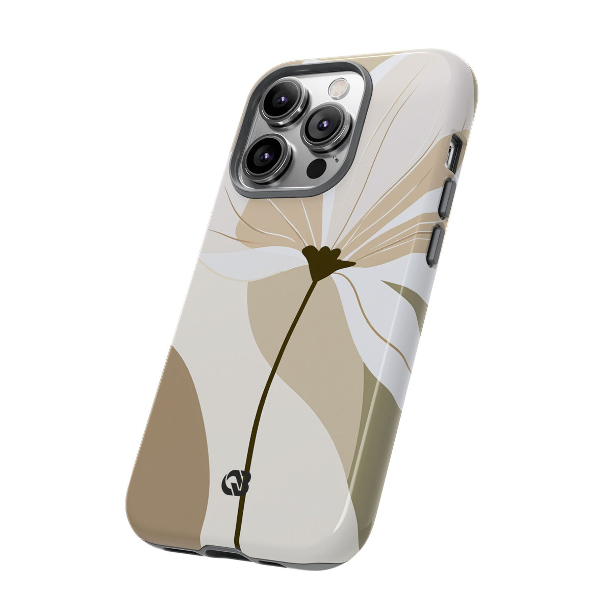 Soft Petal Bloom · Tough Phone Case for iPhone · Beige