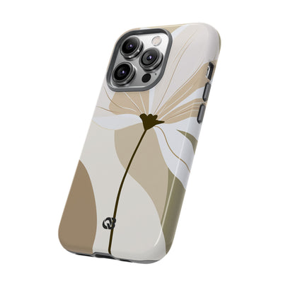 Soft Petal Bloom · Tough Phone Case for iPhone · Beige