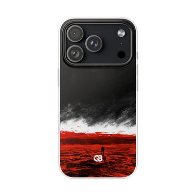 Crimson Horizon · Lite Phone Case for iPhone ·  Black