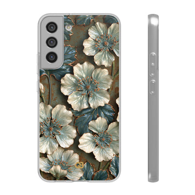 Gilded Blossom Reverie · Lite Phone Case for Samsung · Teal