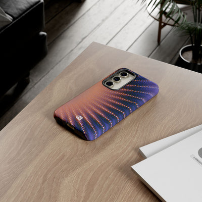 Luminous Aura Burst · Tough Phone Case for Samsung · Blue
