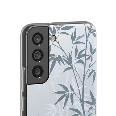Blue Lite Phone Case for Samsung - Slate Bamboo Shadow