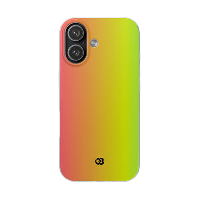 Sunset Acid Glow · Soft Phone Case for iPhone