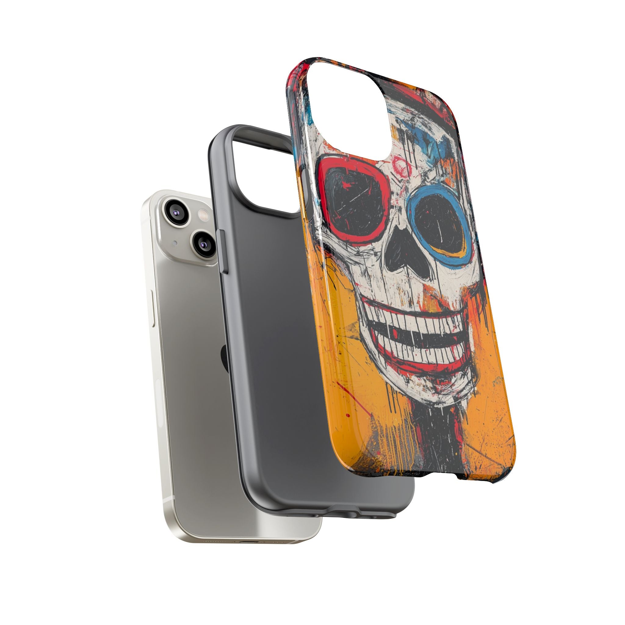 Vivid Graffiti Skull · Tough Phone Case for iPhone