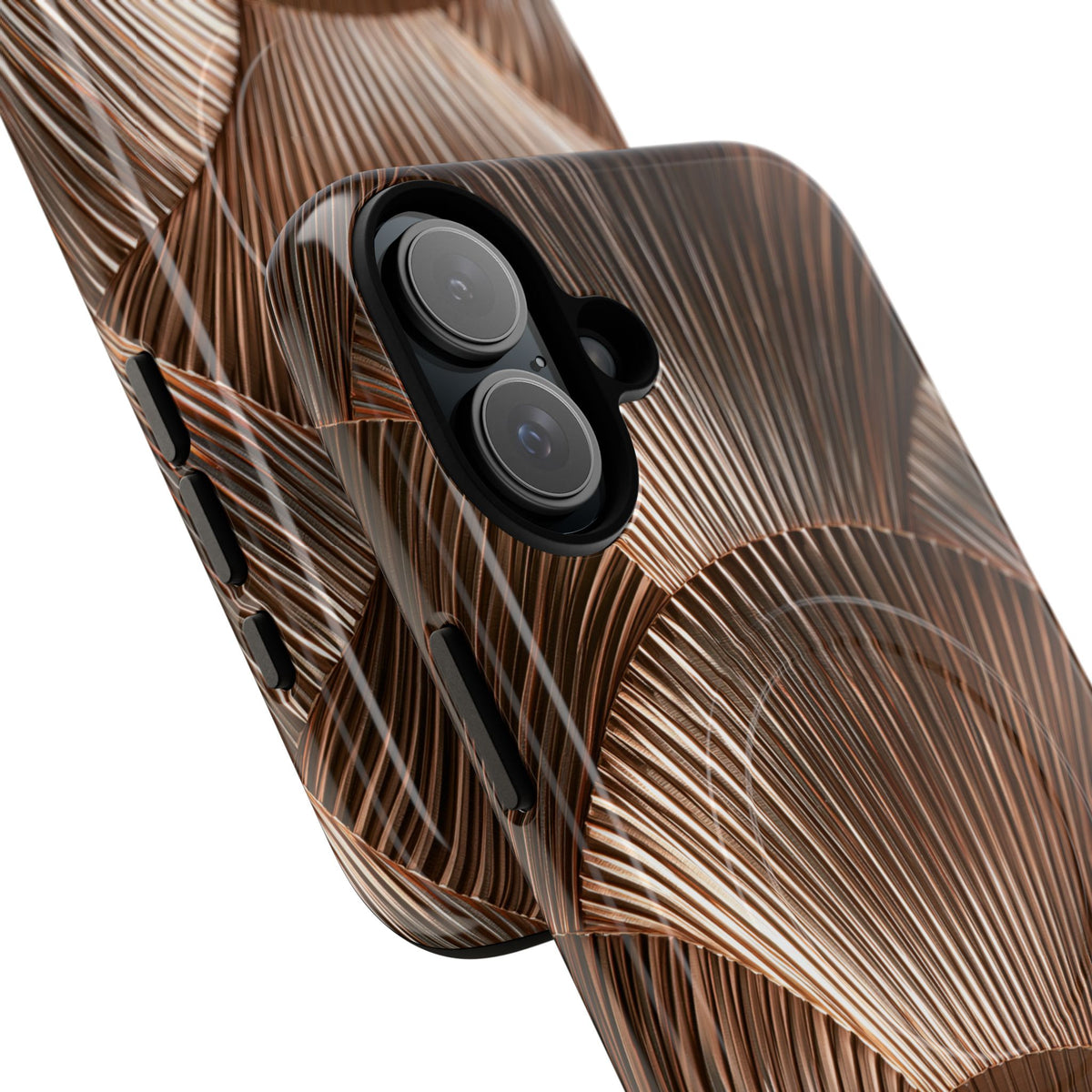 Rose Gilded Fan · Tough 2.0 Magnetic Phone Case for iPhone · Gold