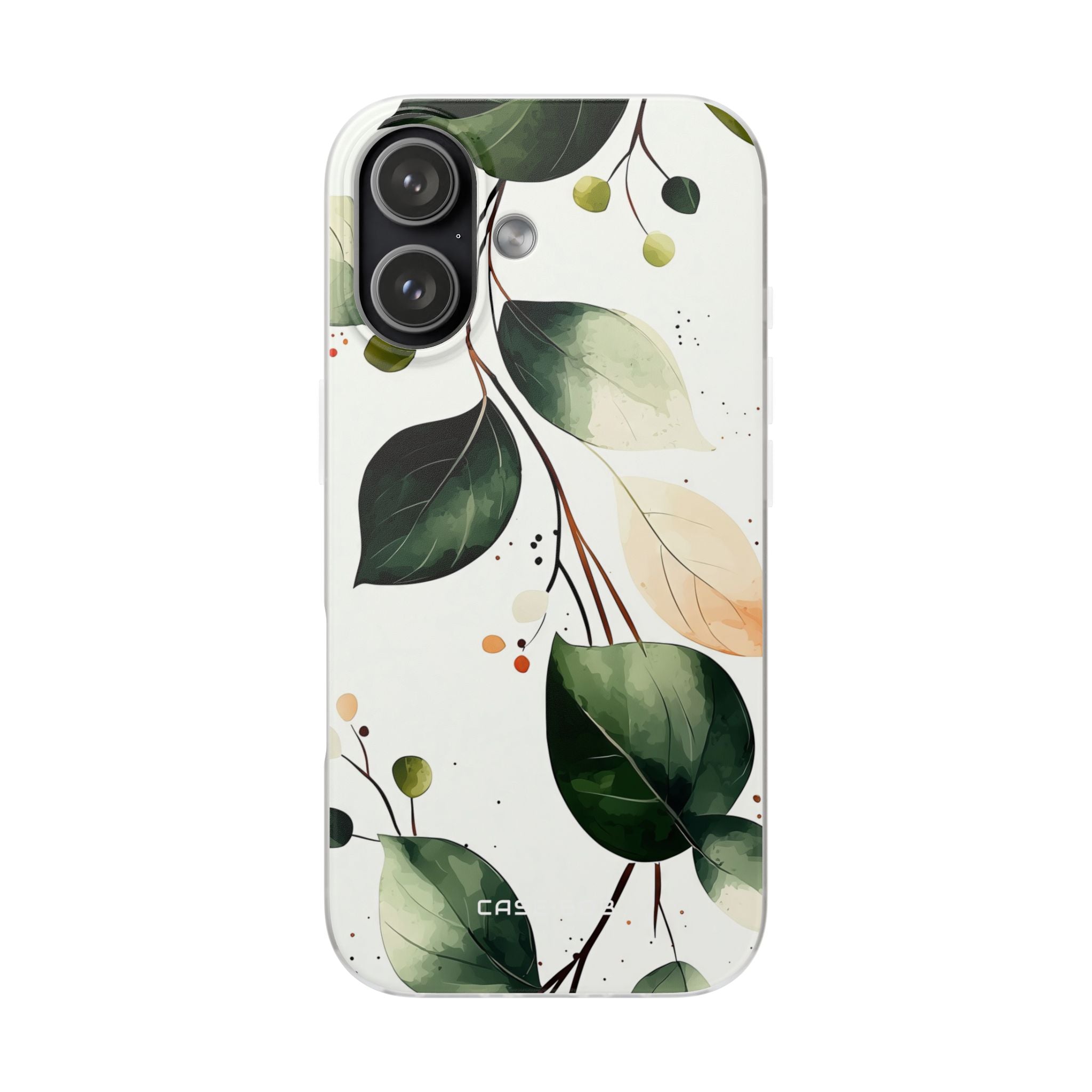 Greenberry Branch iPhone 17 Case - Soft - CASE•BOB