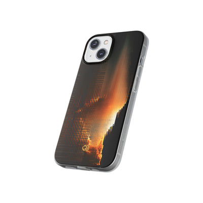 Luminous Grid · Lite Phone Case for iPhone ·  Black