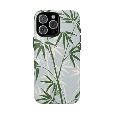 Green Tough 2.0 Magsafe Phone Case for iPhone - Kyoto Bamboo Canopy