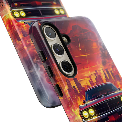 Inferno City Run · Tough Coque de téléphone pour Samsung