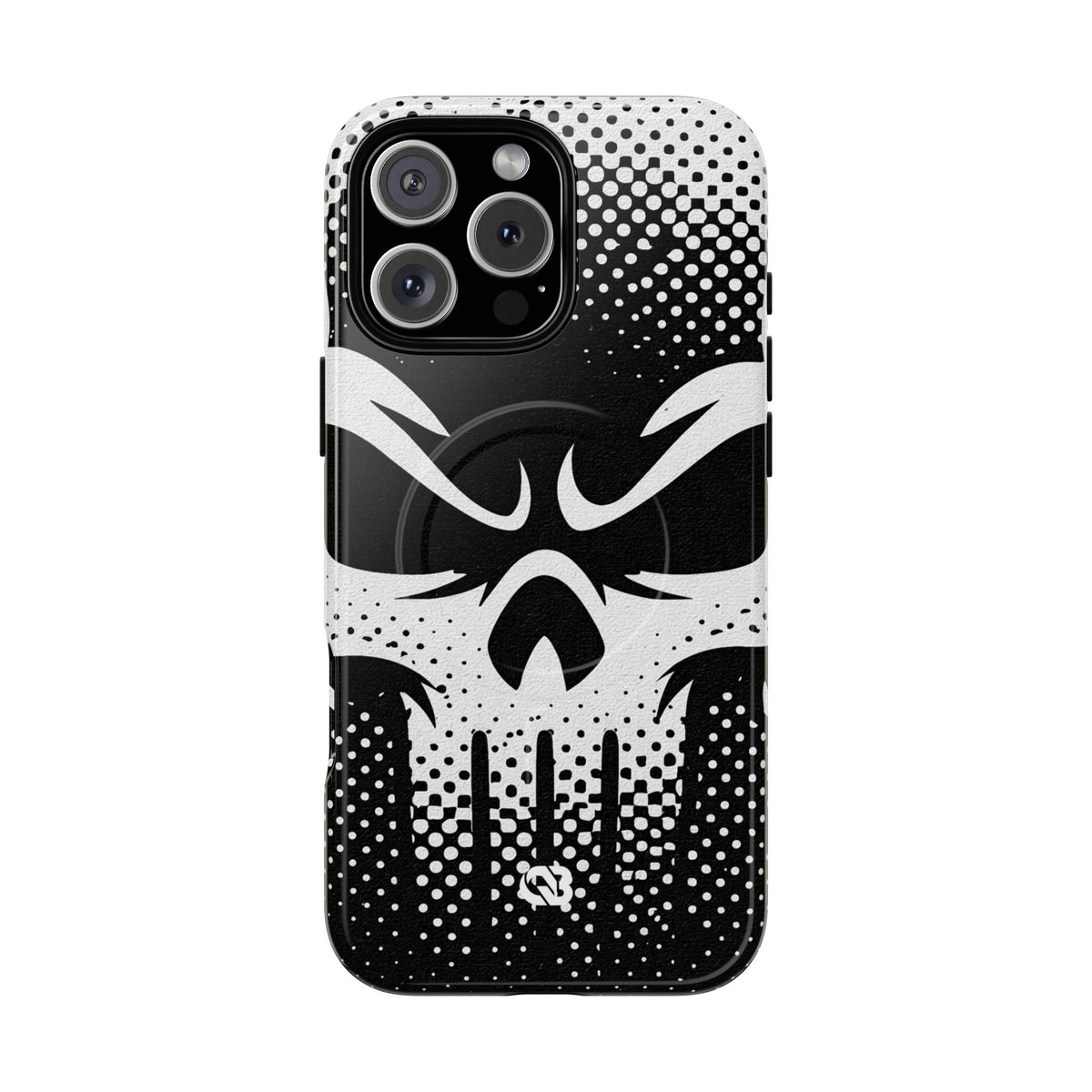 Phantom Halftone · Tough 2.0 Magnetic Phone Case for iPhone · Black