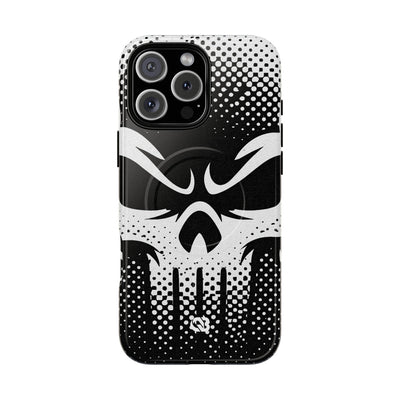 Phantom Halftone · Tough 2.0 Magnetic Phone Case for iPhone · Black