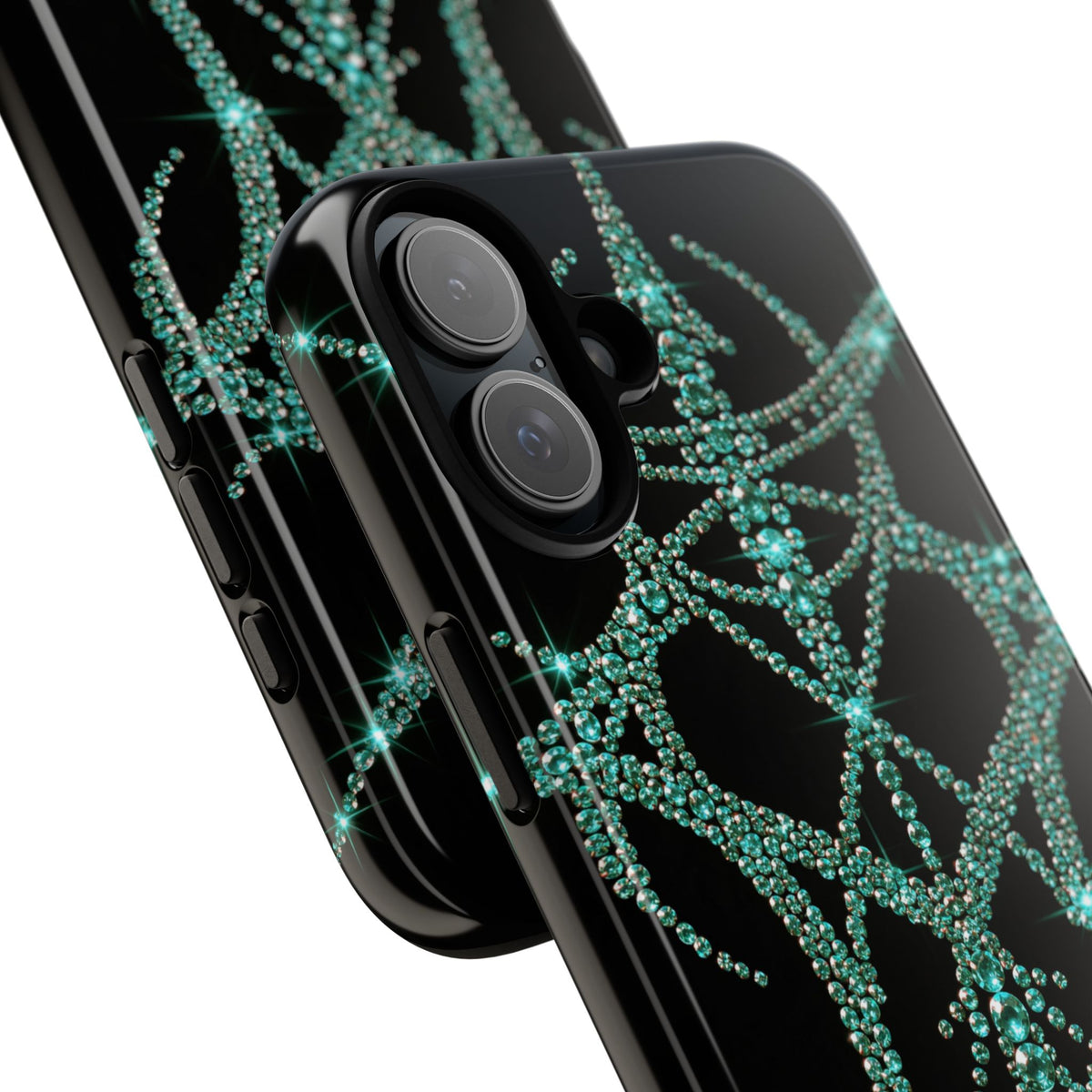 Teal Cyber Sigil · Tough Phone Case for iPhone · Teal