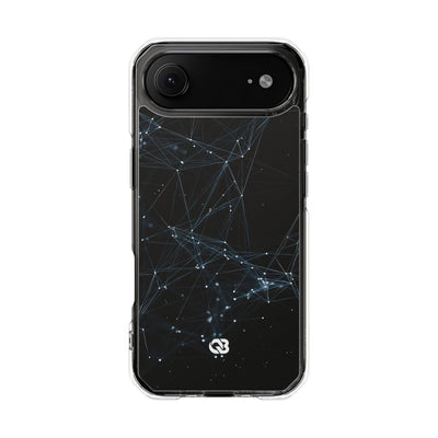 Black Impact MagSafe Phone Case for iPhone - Arctic Neural Mesh
