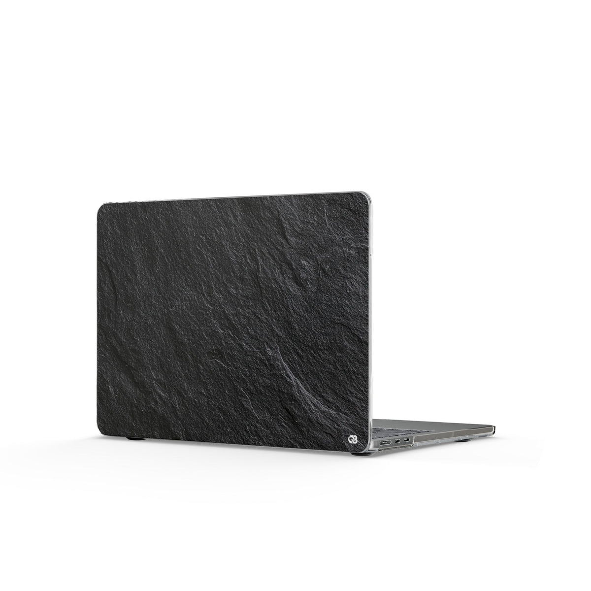 Obsidian Slate · Clear Hard Case for MacBook · Black