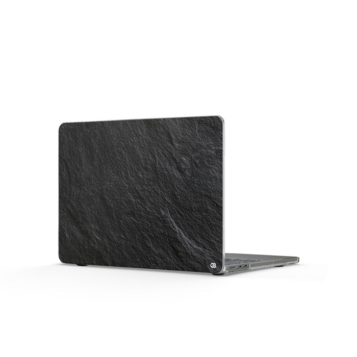 Obsidian Slate · Clear Hard Case for MacBook · Black