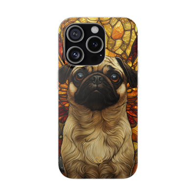 Amber Pug Divinity · Soft Case for iPhone