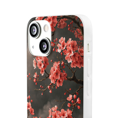 Dark Sakura Nocturne · Lite Phone Case for iPhone ·  Black