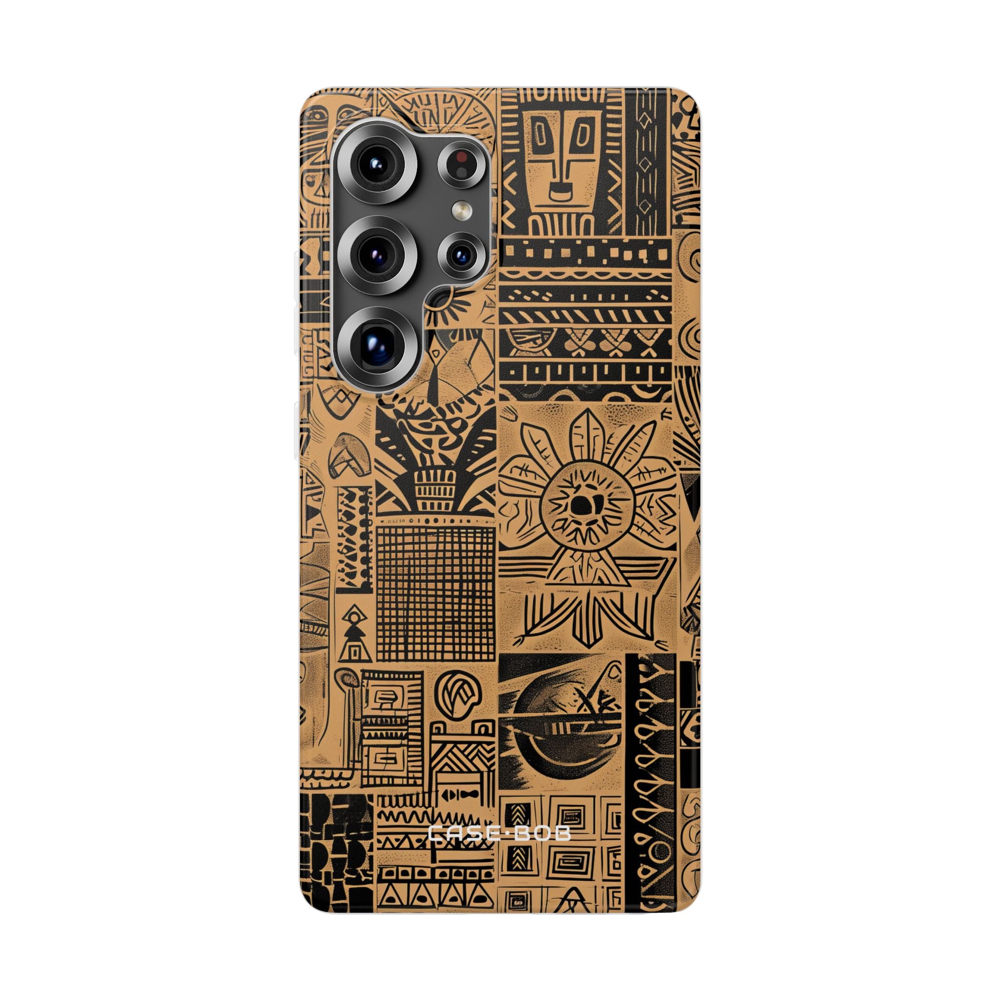 Tribal Faces Samsung S25 Ultra Cover - Soft