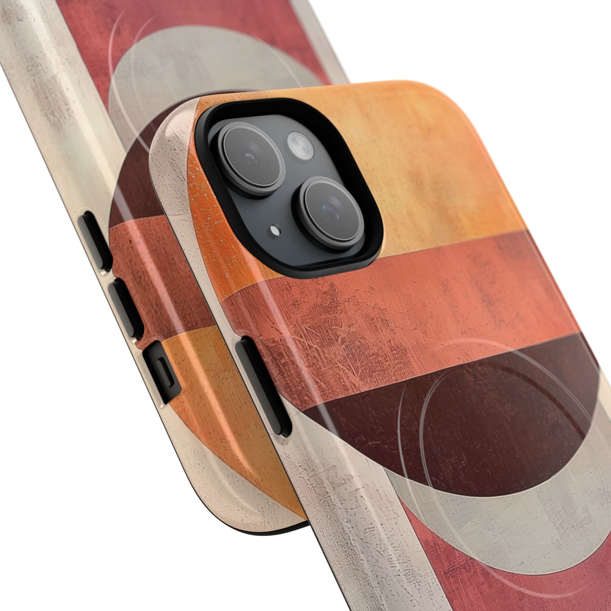 Sunset Orb iPhone 15 Plus Case - Tough+