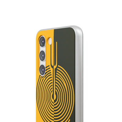 Yellow Lite Phone Case for Samsung - Voltage Sector Pulse