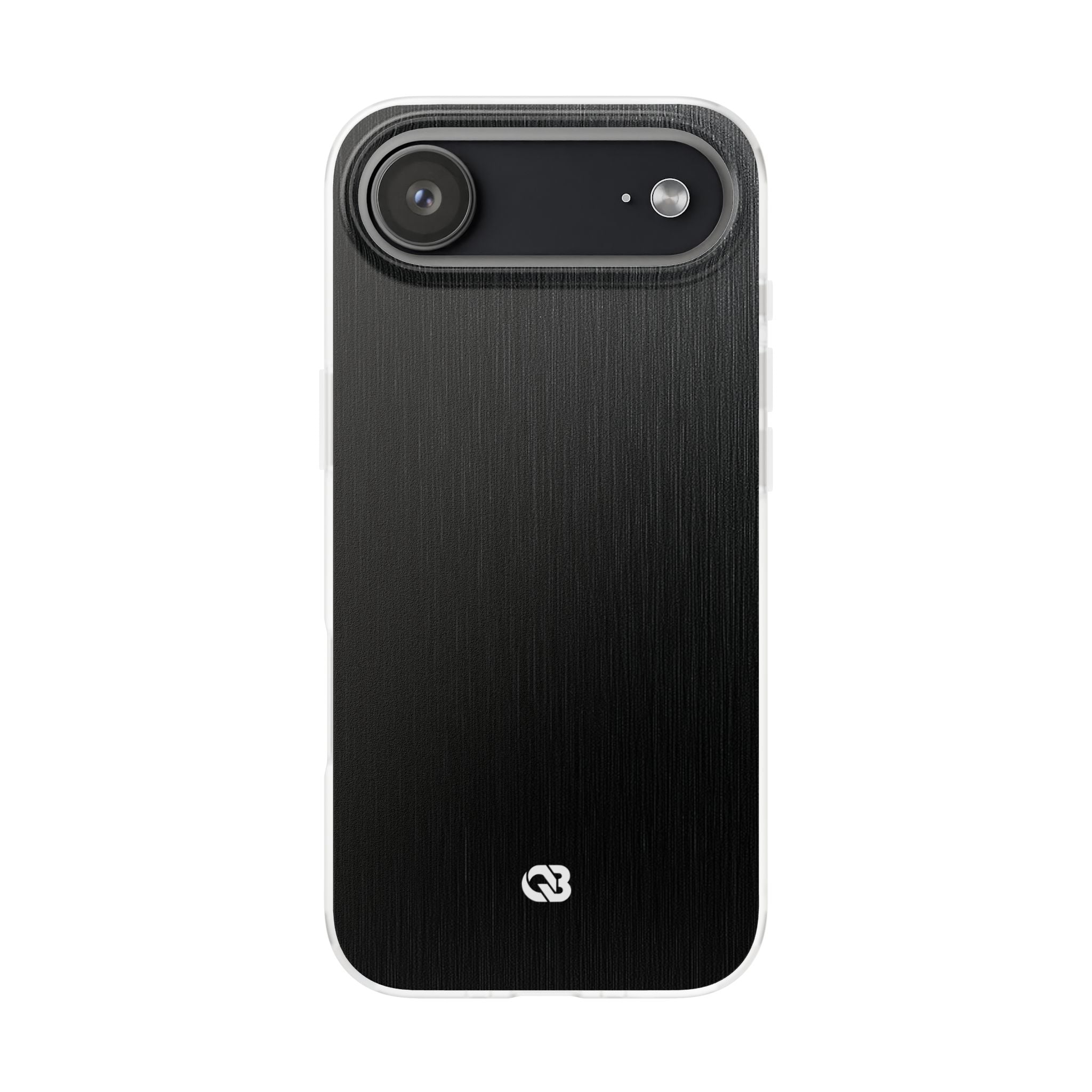 Black Lite Phone Case for iPhone - Brushed Obsidian Slate