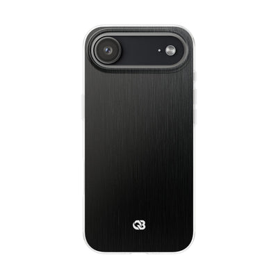 Black Lite Phone Case for iPhone - Brushed Obsidian Slate