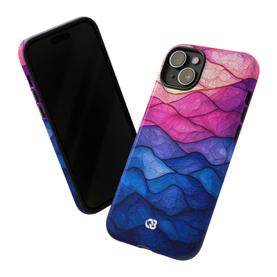 Electric Ridge Flow · Tough Phone Case for iPhone