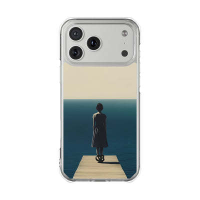 Solitary Blue Horizon · Impact Hoesje voor iPhone · Magsafe