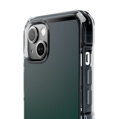 Deep Forest Nocturne · Clear Impact Magnetic Phone Case for iPhone · Green