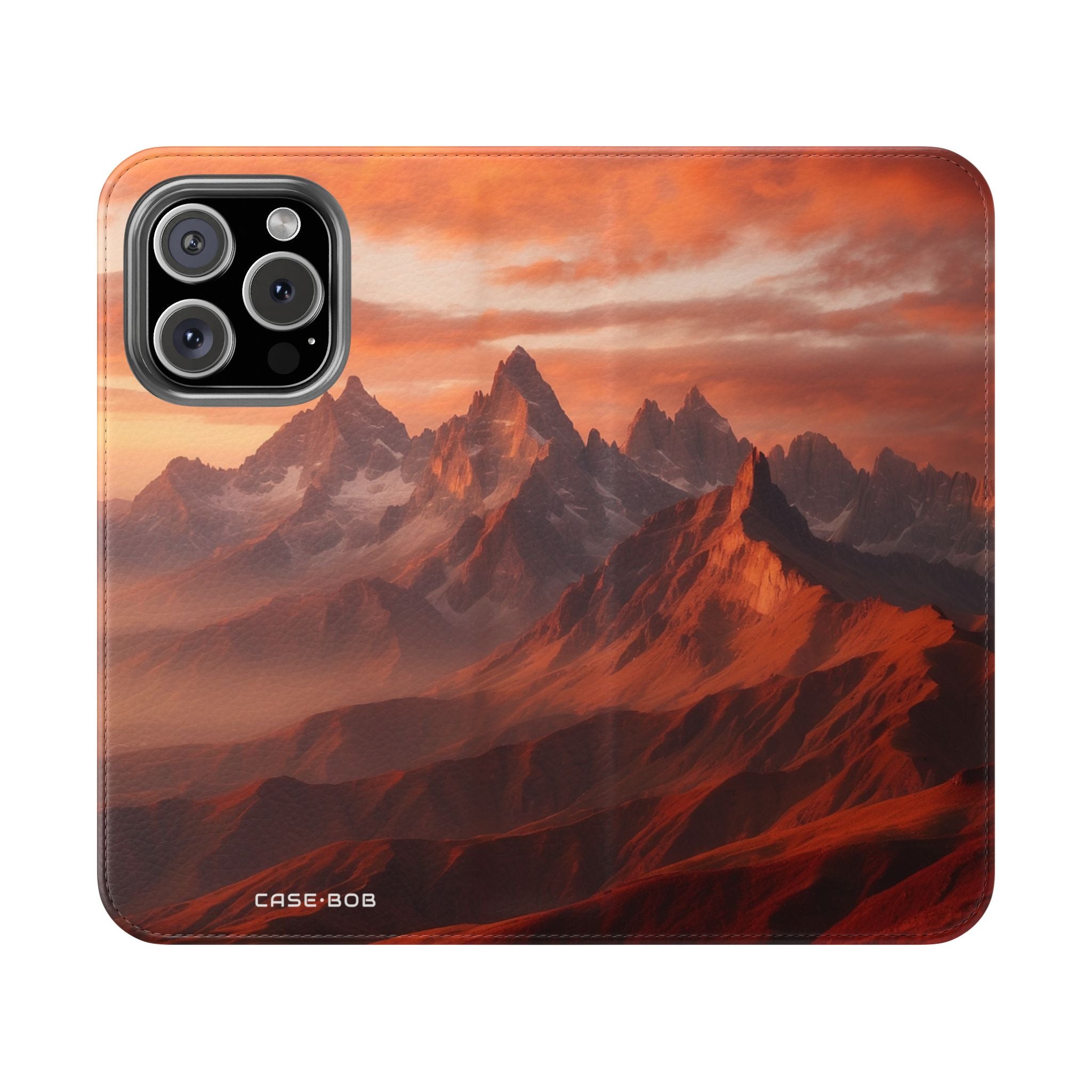 Sunset Peaks - iPhone 16 Pro Case - Lompakko