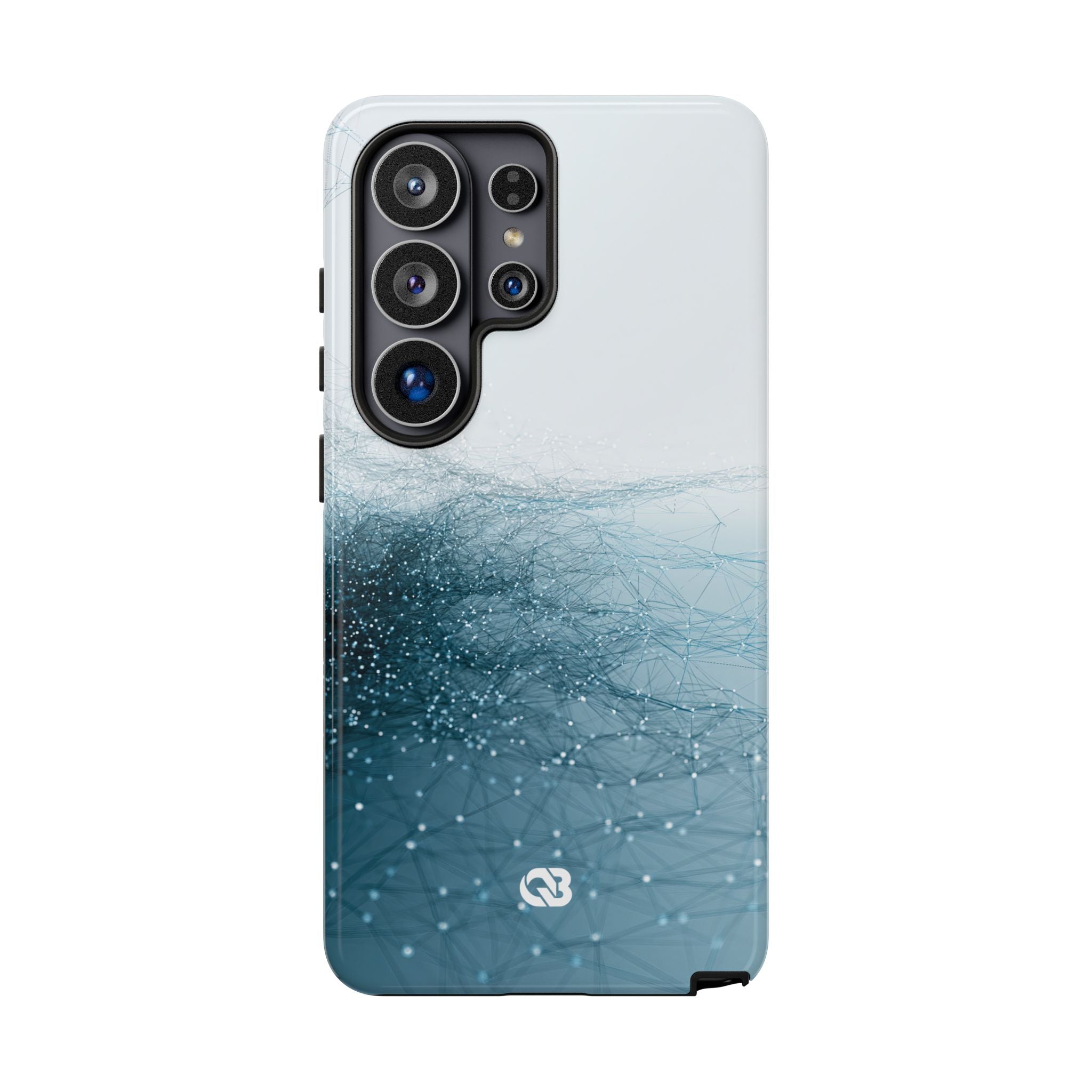 Teal Tough Phone Case for Samsung - Arctic Pulse Mesh