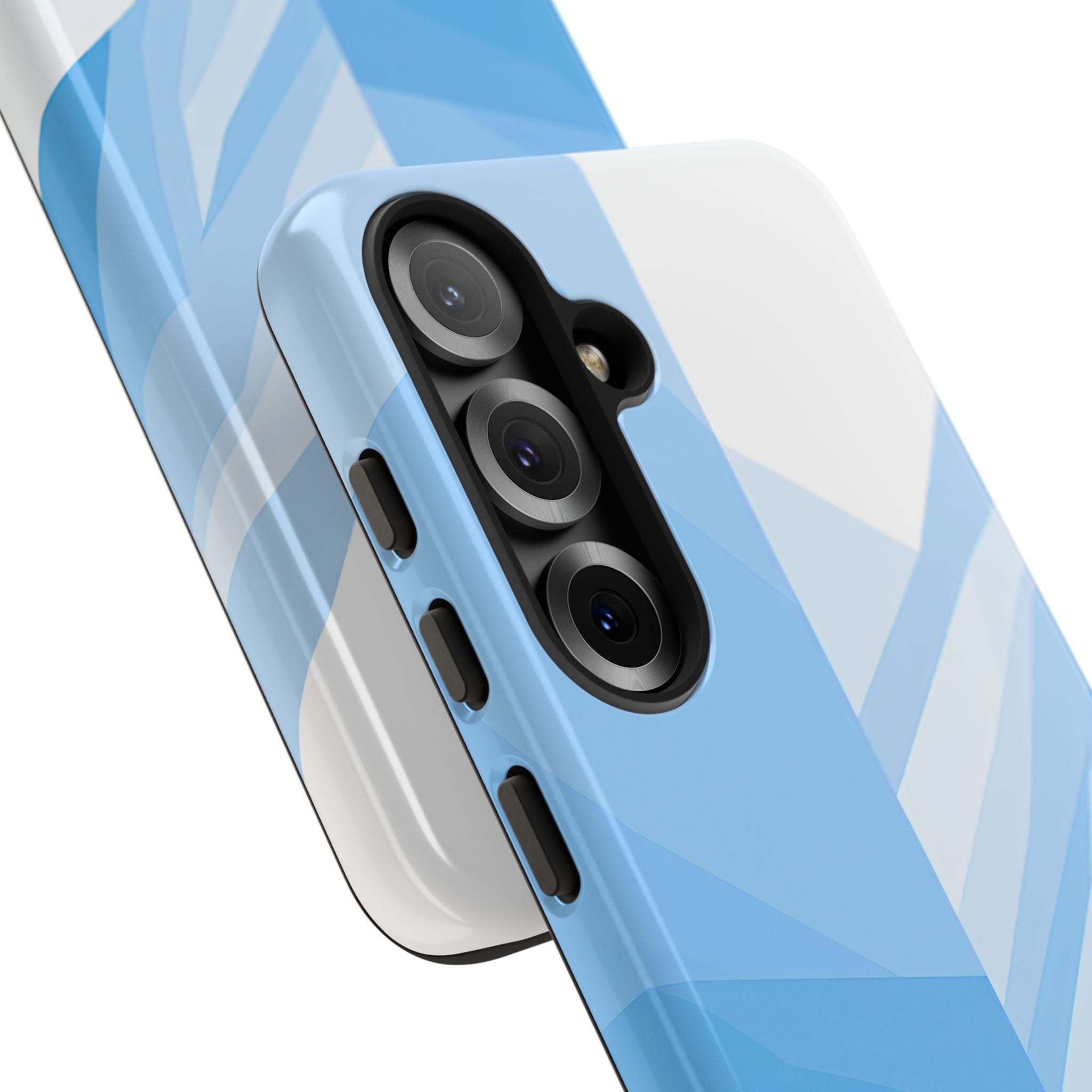 Blue Tough Phone Case for Samsung - Arctic Glacial Ridge
